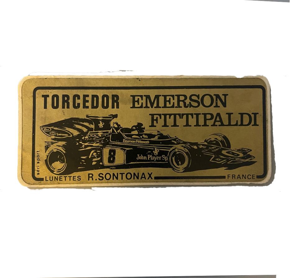Emerson Fittipaldi Brazilian fan