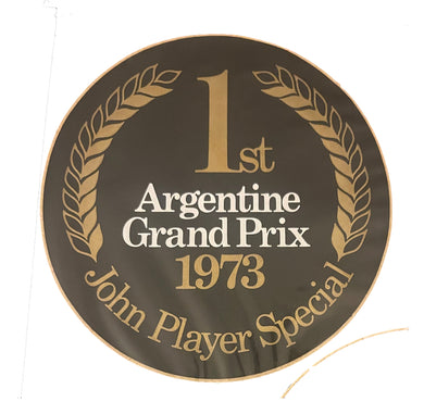 JPS Argentina 1st 1973