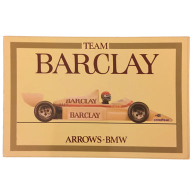 Barclays BMW Arrows Sticker