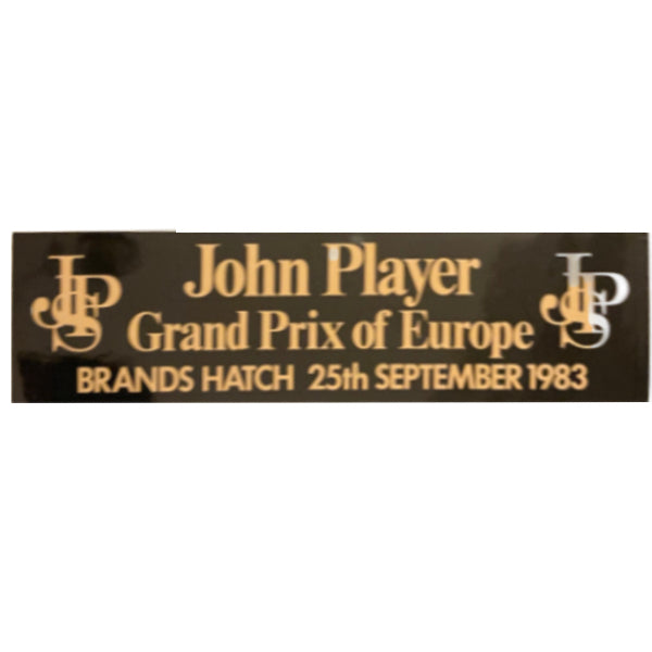 JPS British Grand Prix 1983