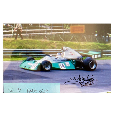 BRM - P201 - Signed picture JP Beltoise