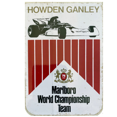 Marlboro BRM - Howden Ganley - Driver Sticker