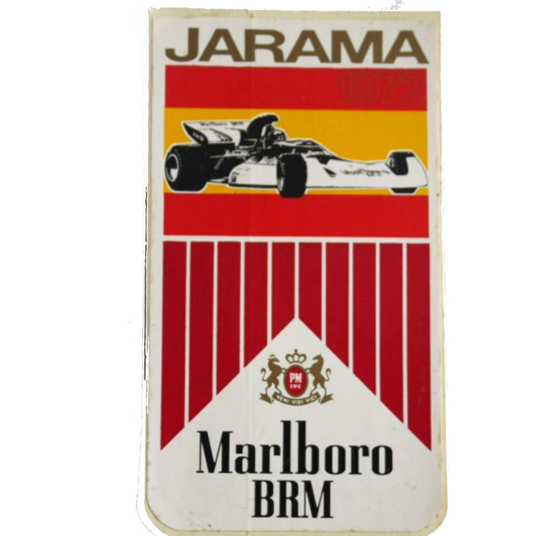 Marlboro BRM - Race Sticker - 1972 - Spain