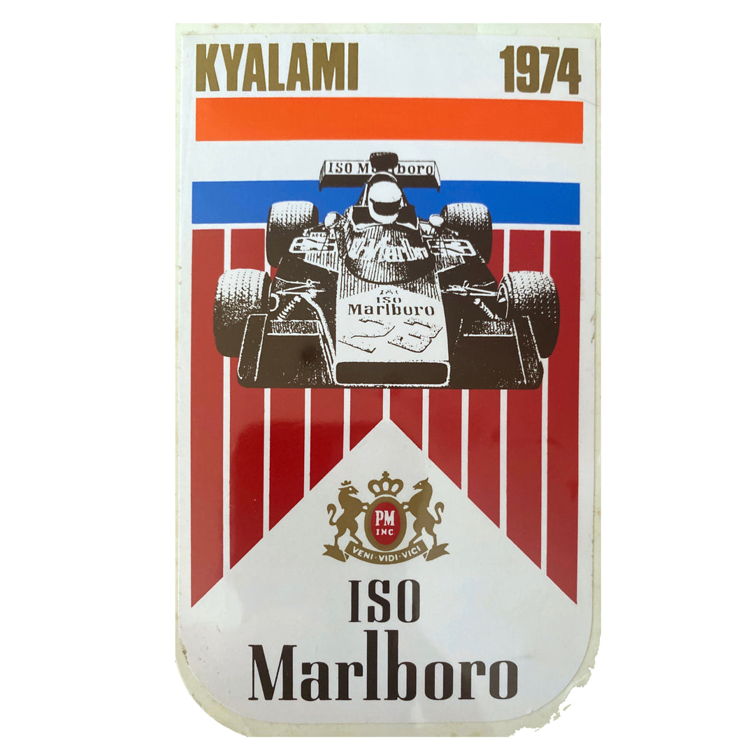 ISO Marlboro - South Africa 1974
