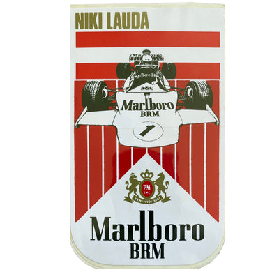 Marlboro BRM - Niki Lauda - Driver Sticker