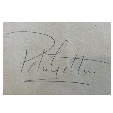 Marlboro BRM - Peter Gethin - Autograph