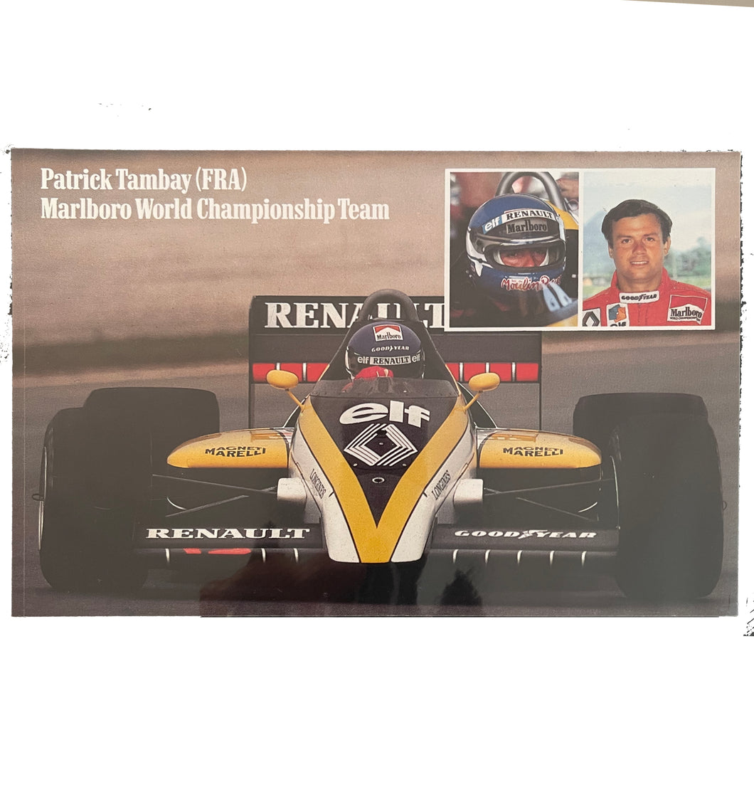 marlboro-world-championship-team-driver-sticker- Patrick Tambay