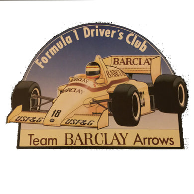 Barclays F1 Club Arrows Sticker