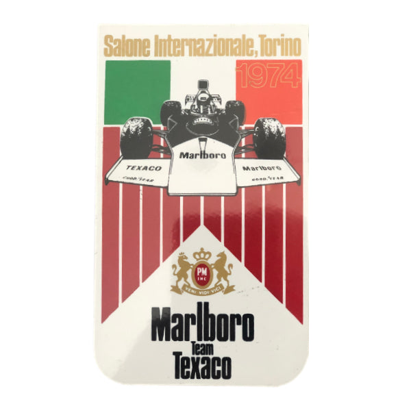 Marlboro team Texaco - Salon International, Torino 1974