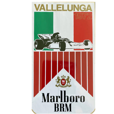 Marlboro BRM - Race Sticker - 1972 - Vallelunga