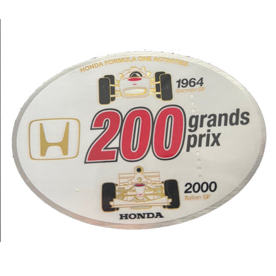 Honda F1  - 200 Grand Prix 2000