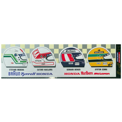 Honda Formula One - Driver helmets - 1991