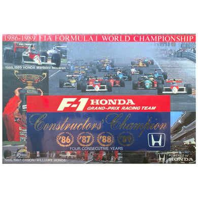 Honda Constructors Champions-1986 - 87 - 88 - 89