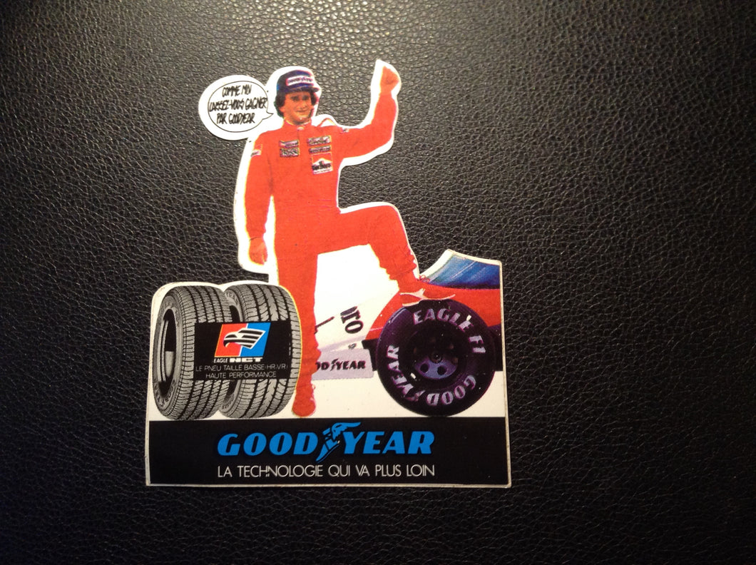 Goodyear - Alain Prost Sticker