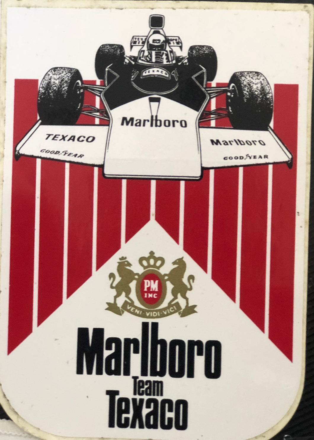 Marlboro team Texaco - Team Sticker