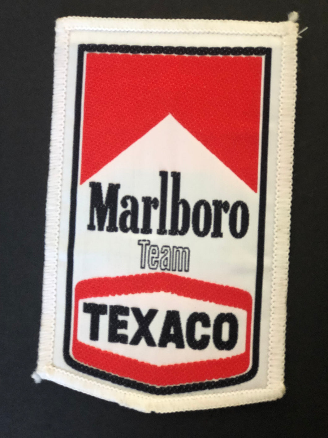 Marlboro team Texaco - Team Shield Cloth Badge