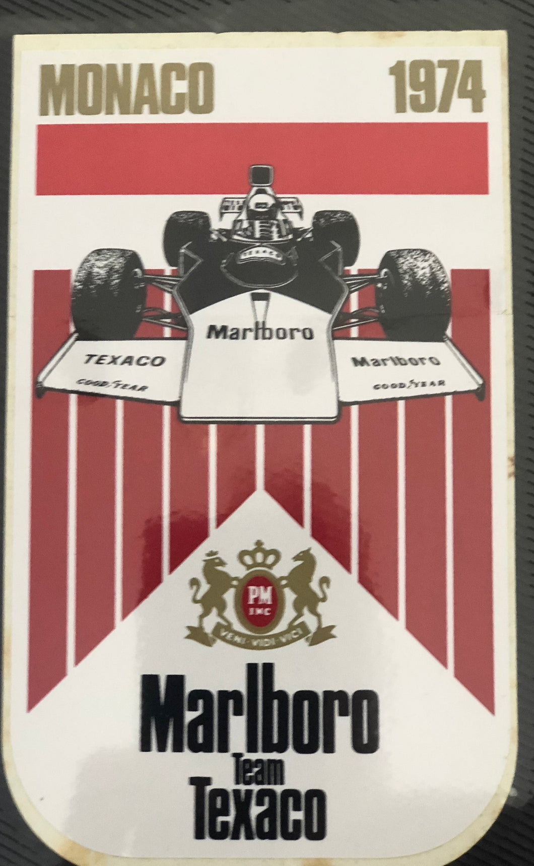 Marlboro team Texaco - Monaco 1974