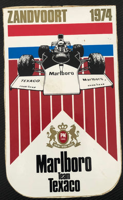 Marlboro team Texaco - Dutch 1974