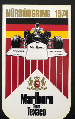Marlboro team Texaco - German 1974