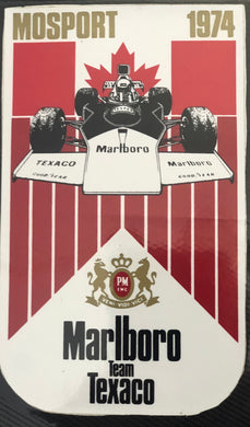 Marlboro team Texaco - Canada 1974