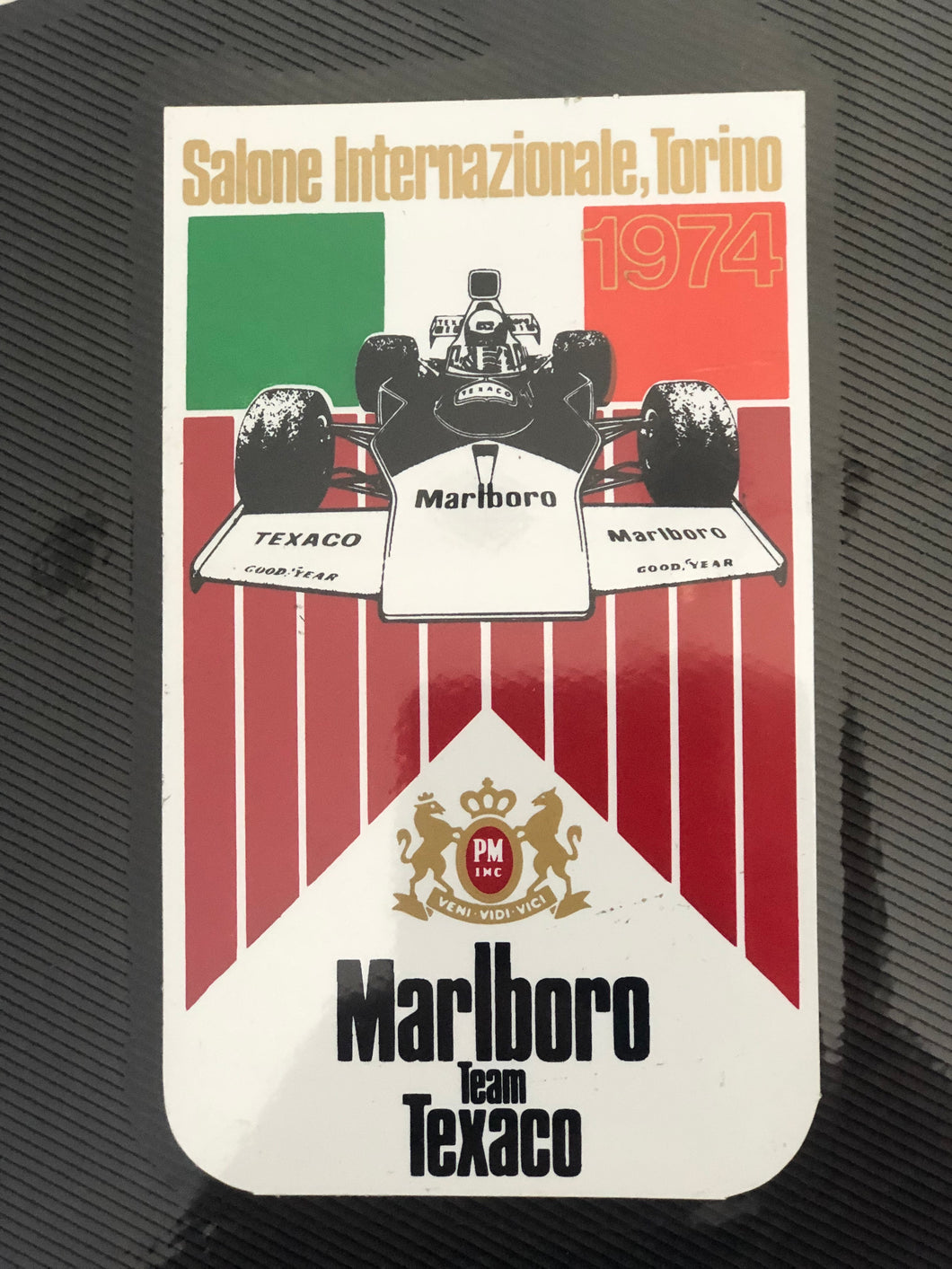 Marlboro team Texaco - Salon International, Torino 1974