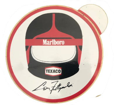 Marlboro team Texaco - Emerson Fittipaldi Helmet Winners World Championship 1974