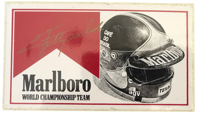 Marlboro World Championship Team - Emerson Fittipaldi Helmet 1974