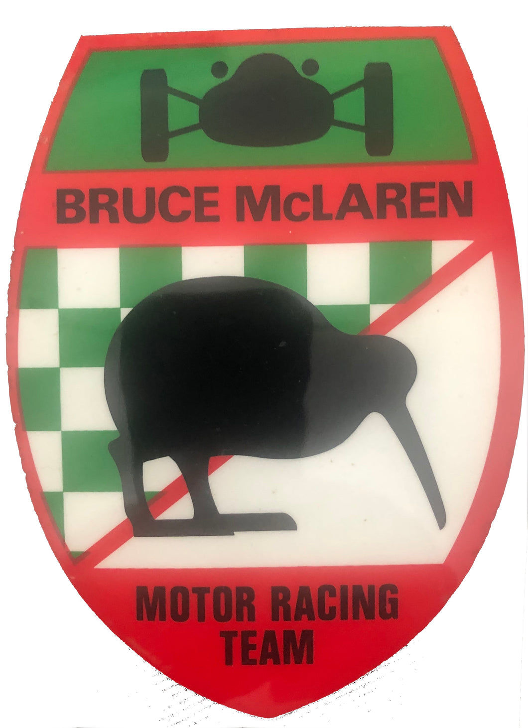 Bruce McLaren Motor Racing Team Nose Sticker