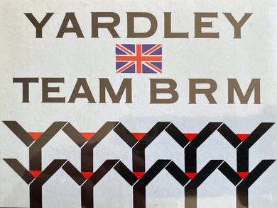 BRM - Yardley BRM Sticker