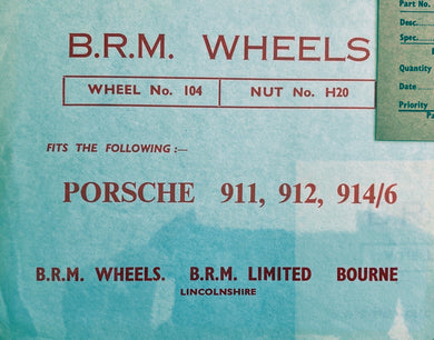 BRM Enterprises - Wheels label