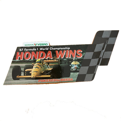 Verno Honda Wins 87