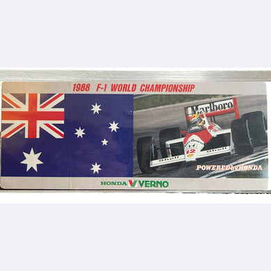Verno Honda Wins 88 - Australia