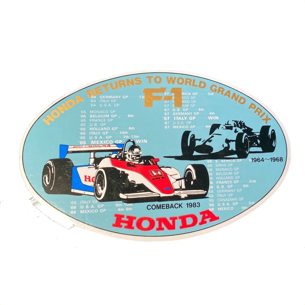 Honda Returns to World Grand Prix