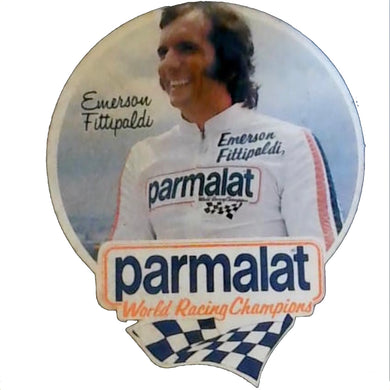 Parmalat - Driver Sticker - Emerson Fittipaldi