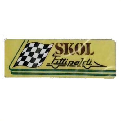 Skol Fittipaldi Sticker - Small