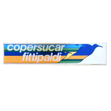 Fittipaldi Copersucar sticker from Brazil