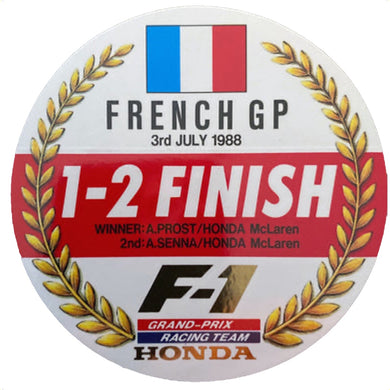 Honda Wins - French GP 1988