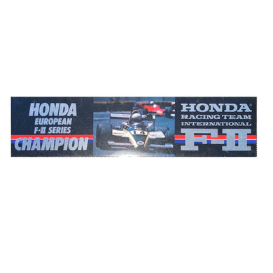 Honda European F2 Champion sticker 1982