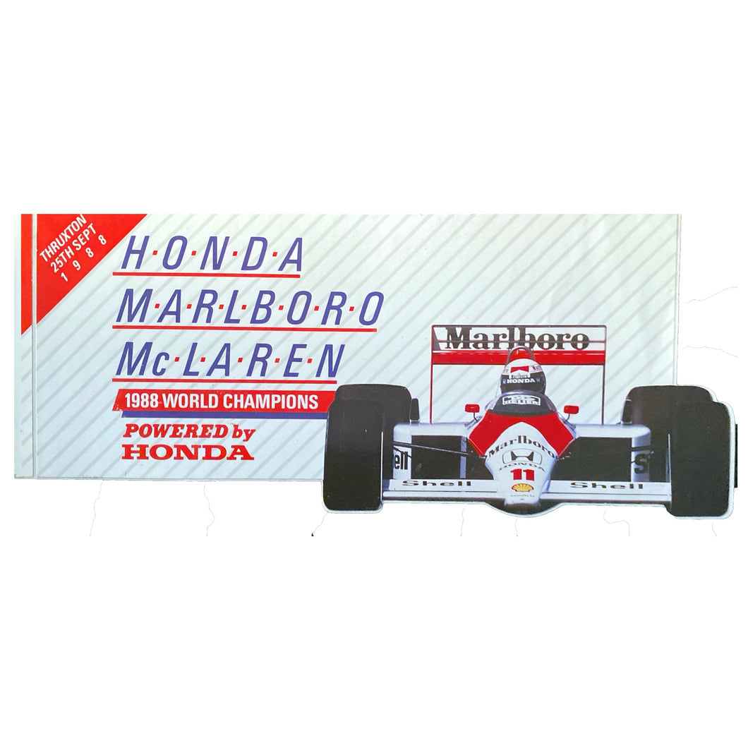 Honda Marlboro McLaren 1988 - Thruxton