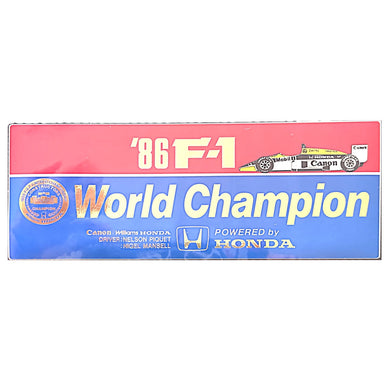 Honda World Champion 1986