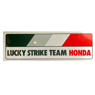 Honda Racing - Lucky Strike BAR  2006 Sticker