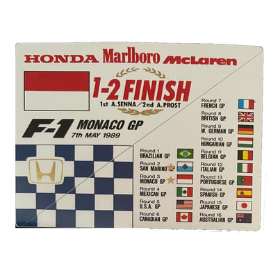 Honda Wins - Monaco-1989
