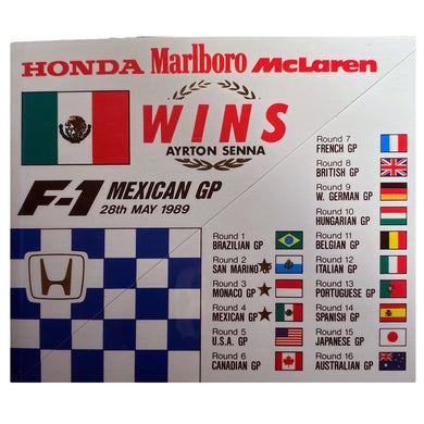 Honda Wins - Mexican -1989