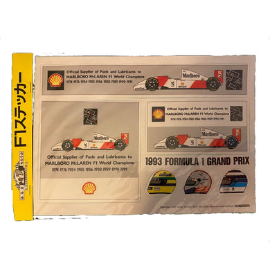 Honda Shell - Official Suppler - 1993