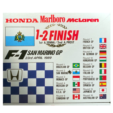 Honda Wins - San Marino -1989