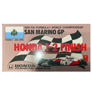 Honda Wins - San Marino - 1991