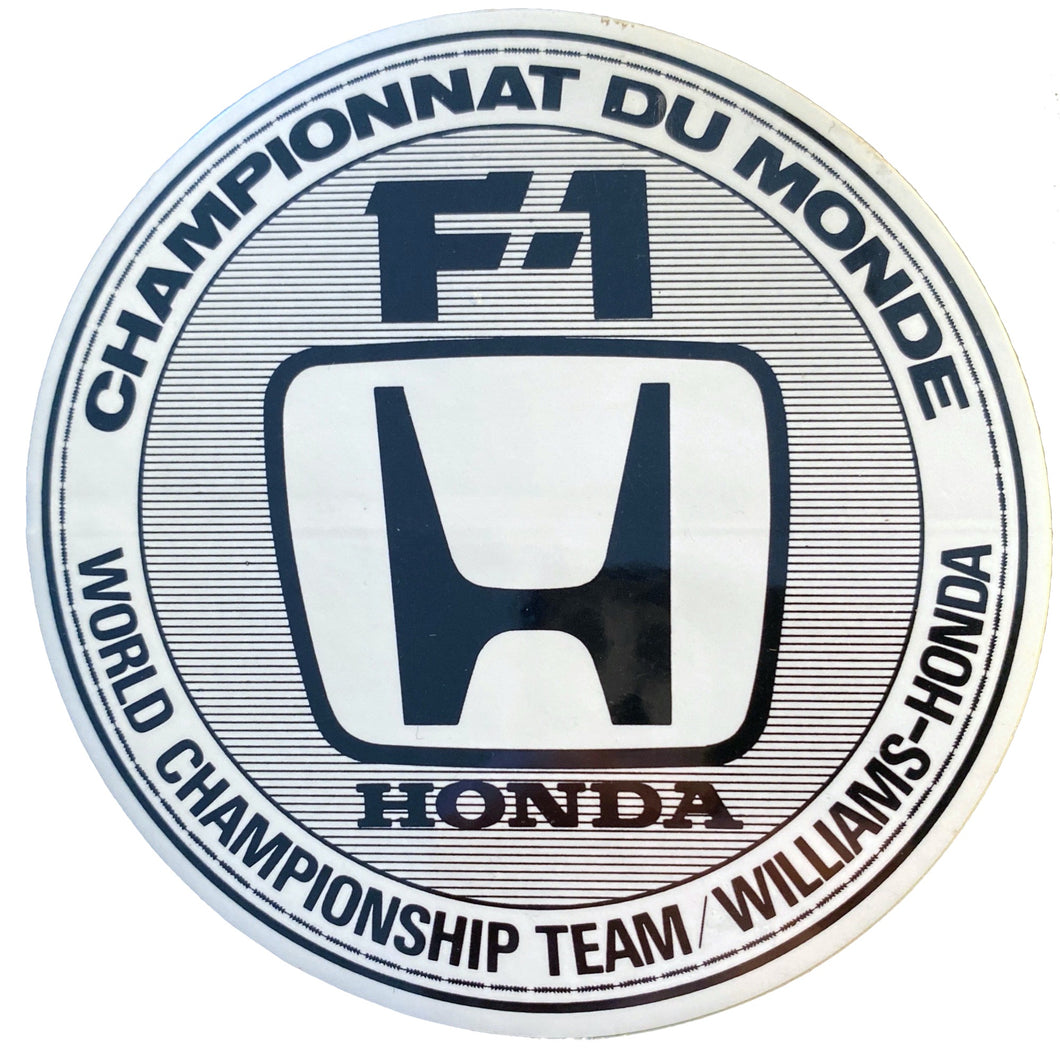 Honda Championnat du Monde - Silver