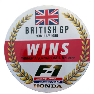 Honda Wins - British GP 1988