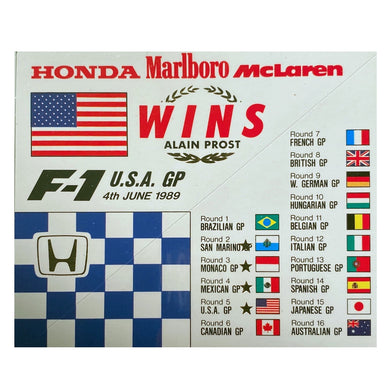 Honda Wins - USA -1989